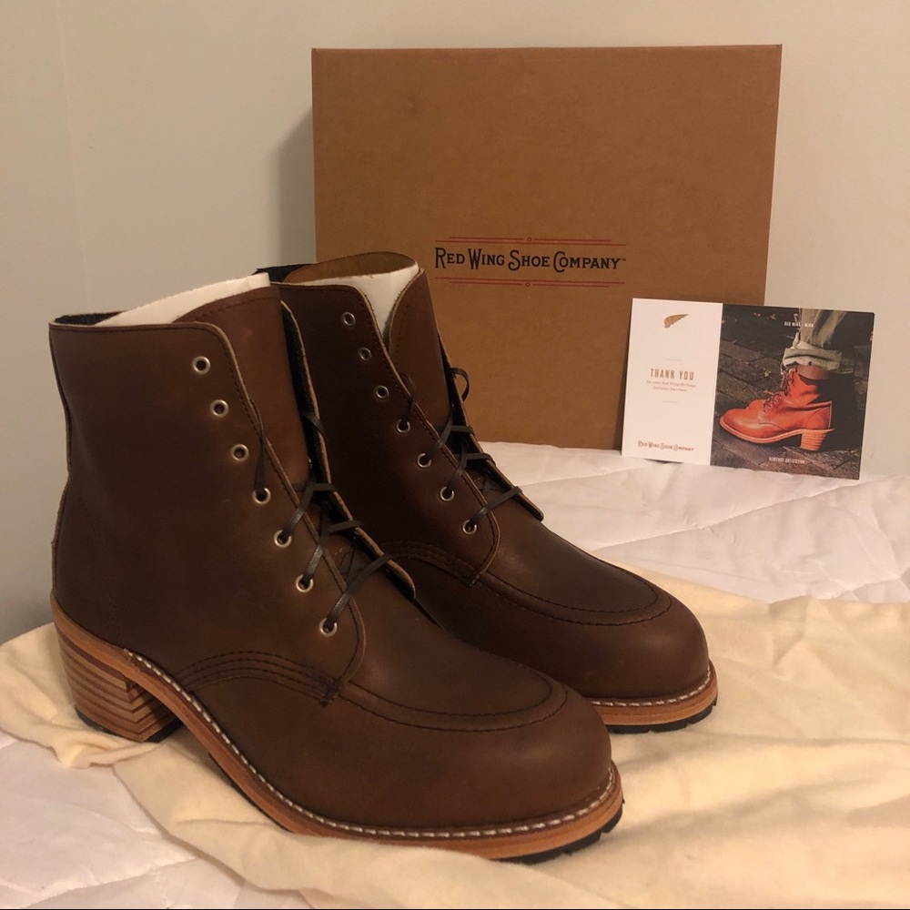 Red Wing Clara Women’s Boot in Amber - Size 10